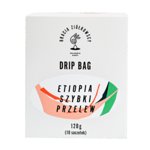 Etiopia Szybki Przelew Drip Bag Box 10x12g