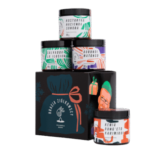 Zestaw prezentowy 4 kawy do przelewów